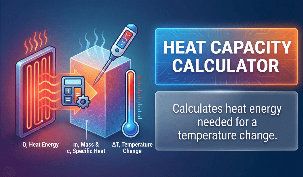 Heat Capacity Calculator | Specific Heat & Energy