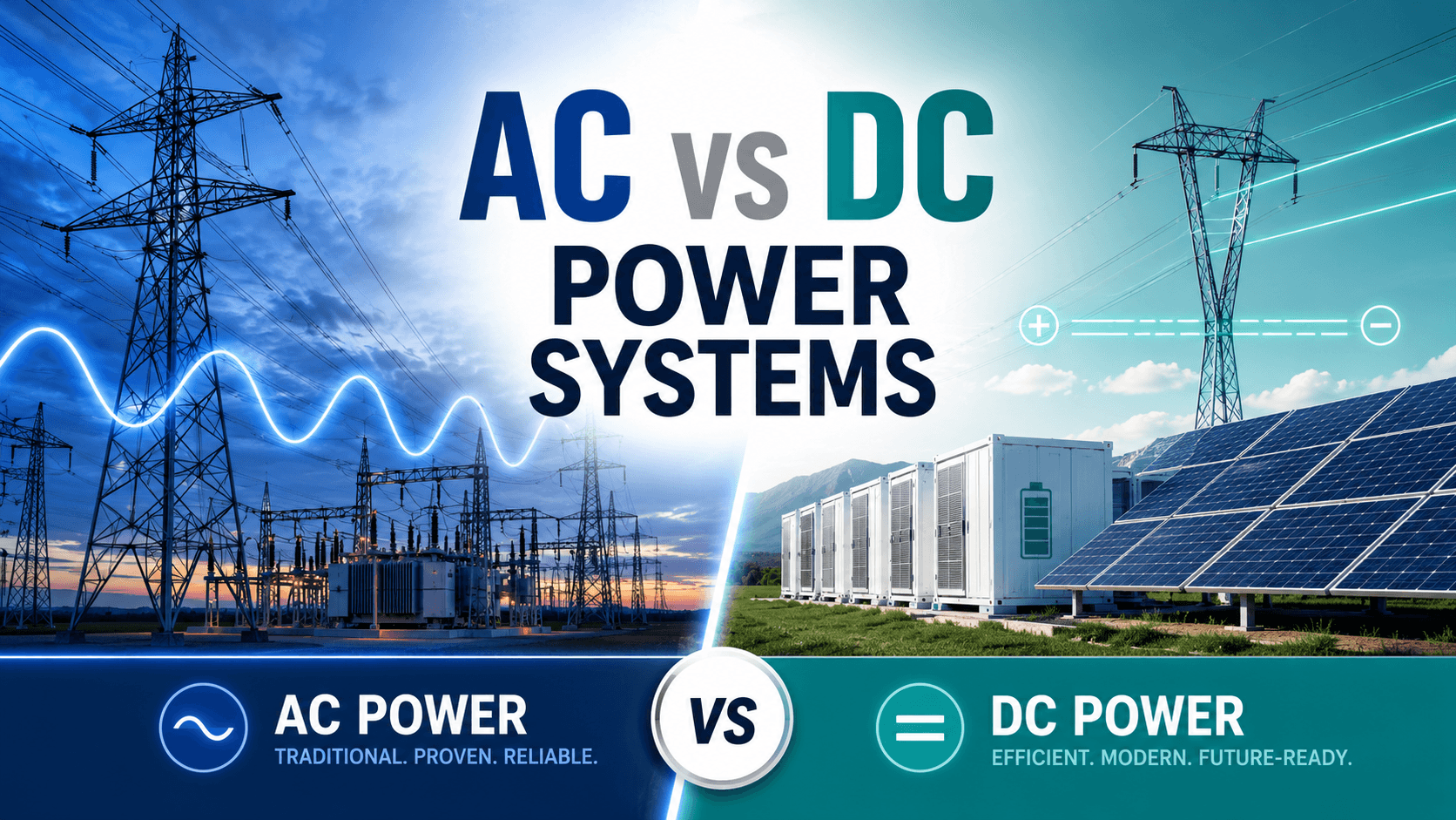 AC vs DC Power Systems Explained