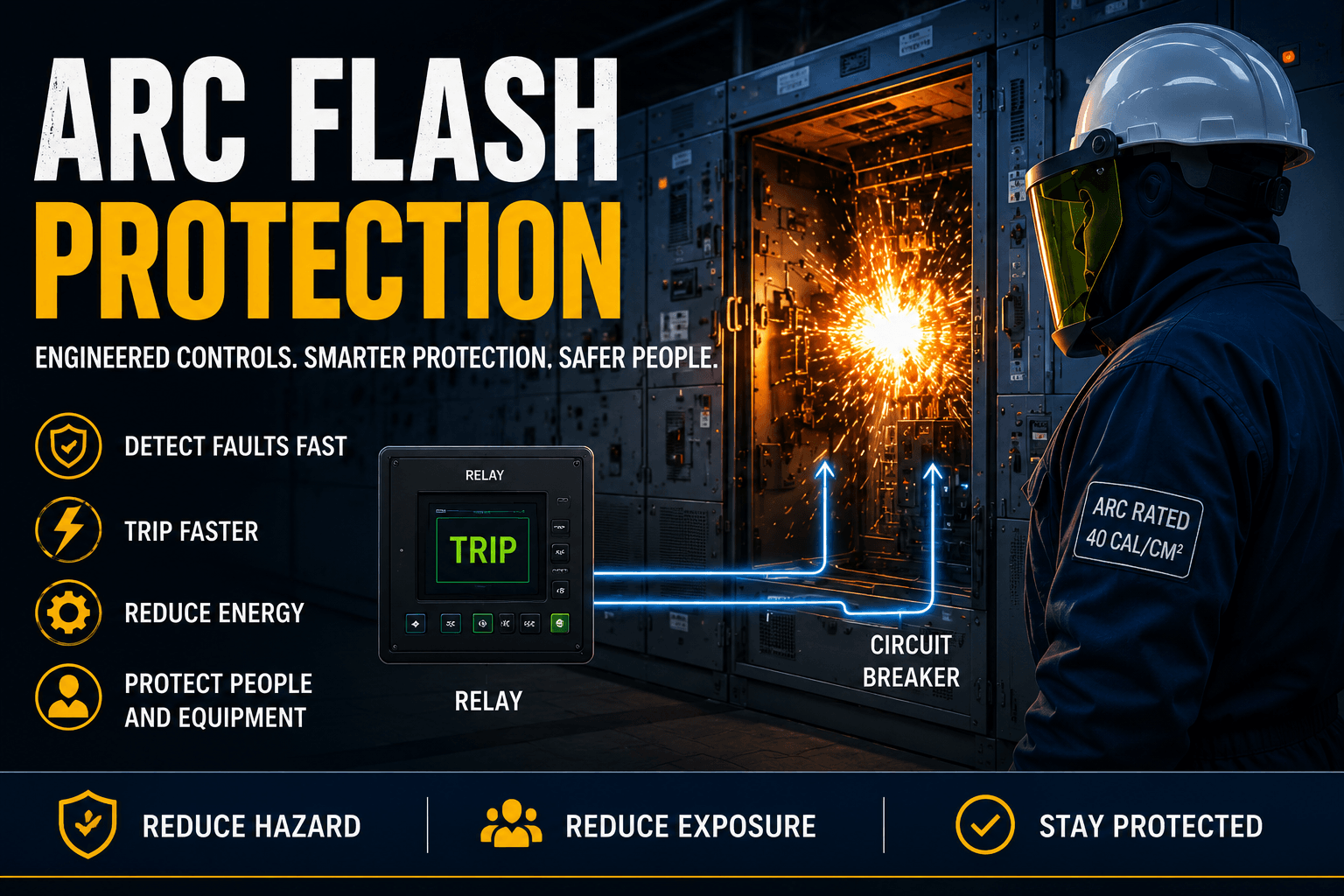 Arc Flash Protection: Methods, PPE, Risk & Safety