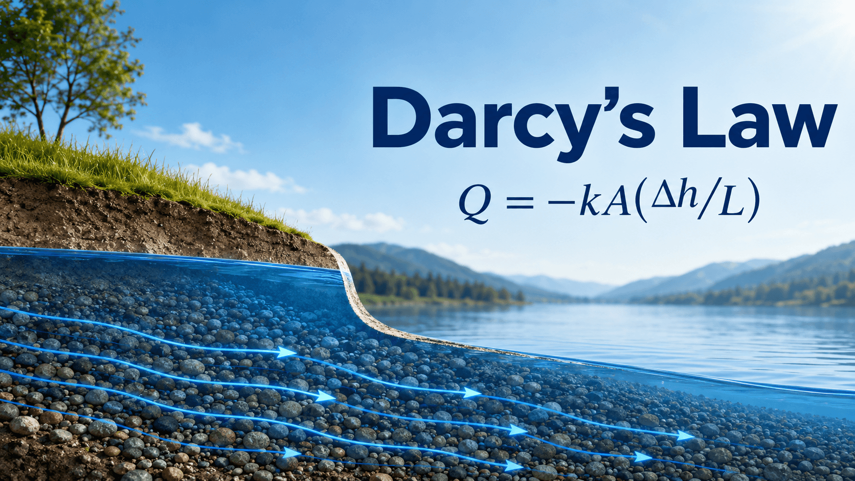 Darcy’s Law Formula, Units & Example