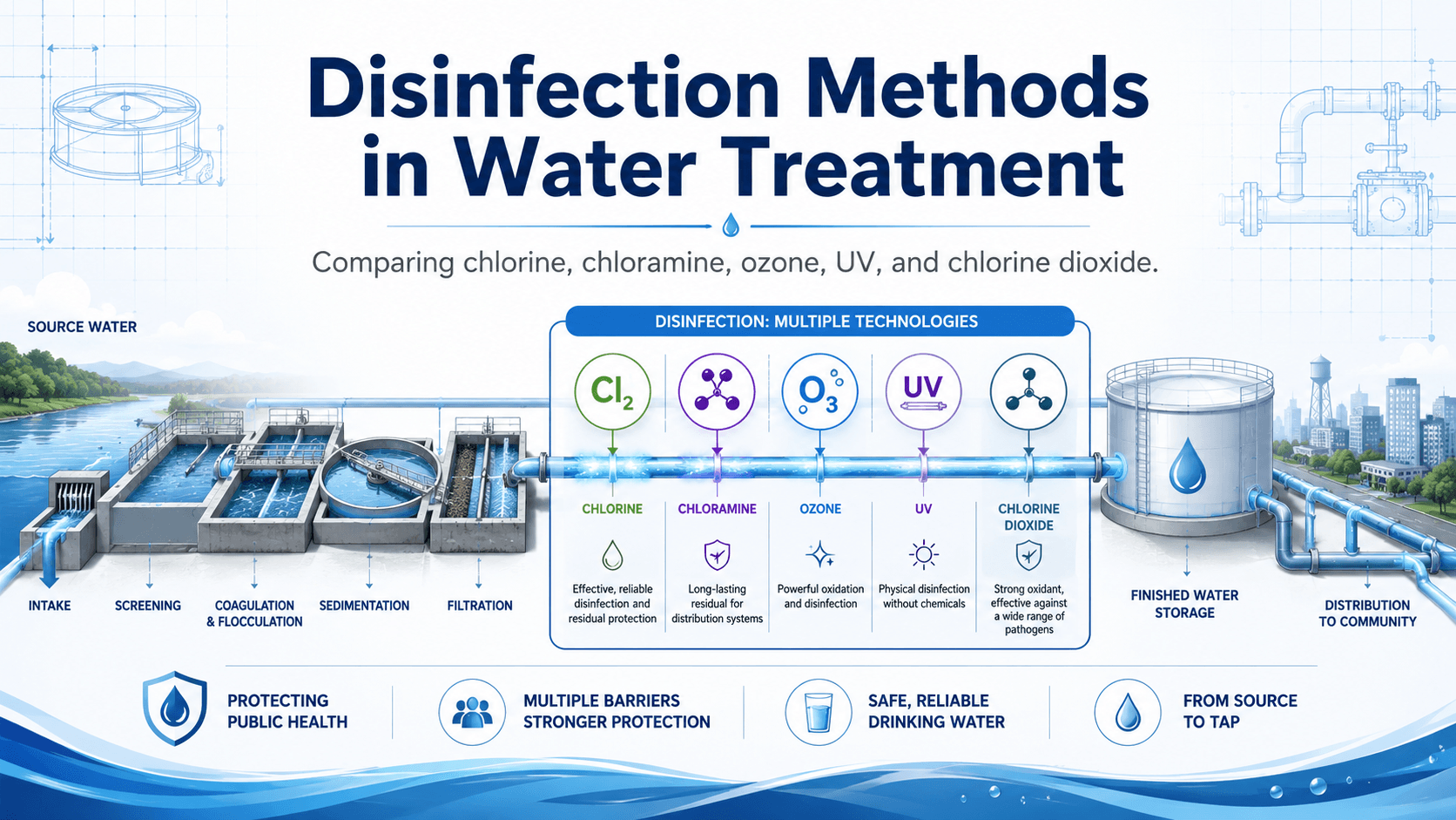 Disinfection Methods in Water Treatment
