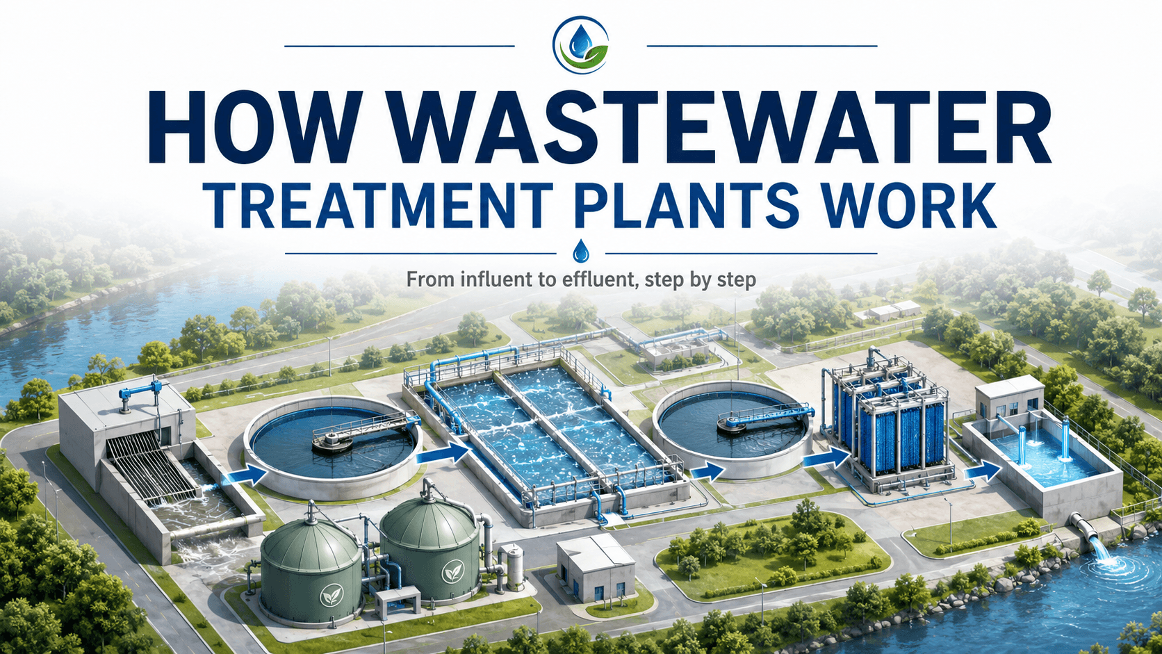 How Wastewater Treatment Plants Work: Step-by-Step Guide