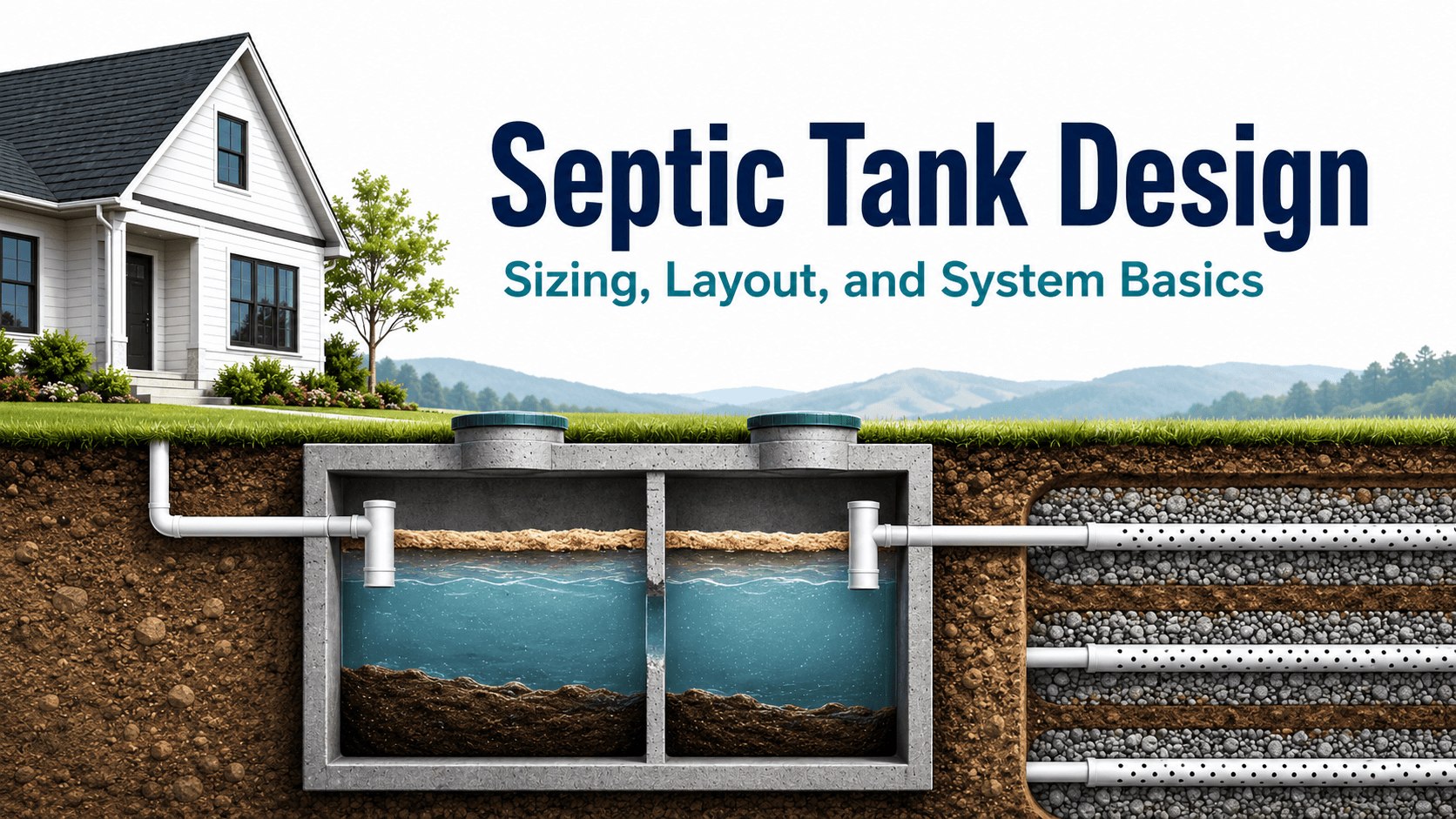 Septic Tank Design Guide & Sizing Basics