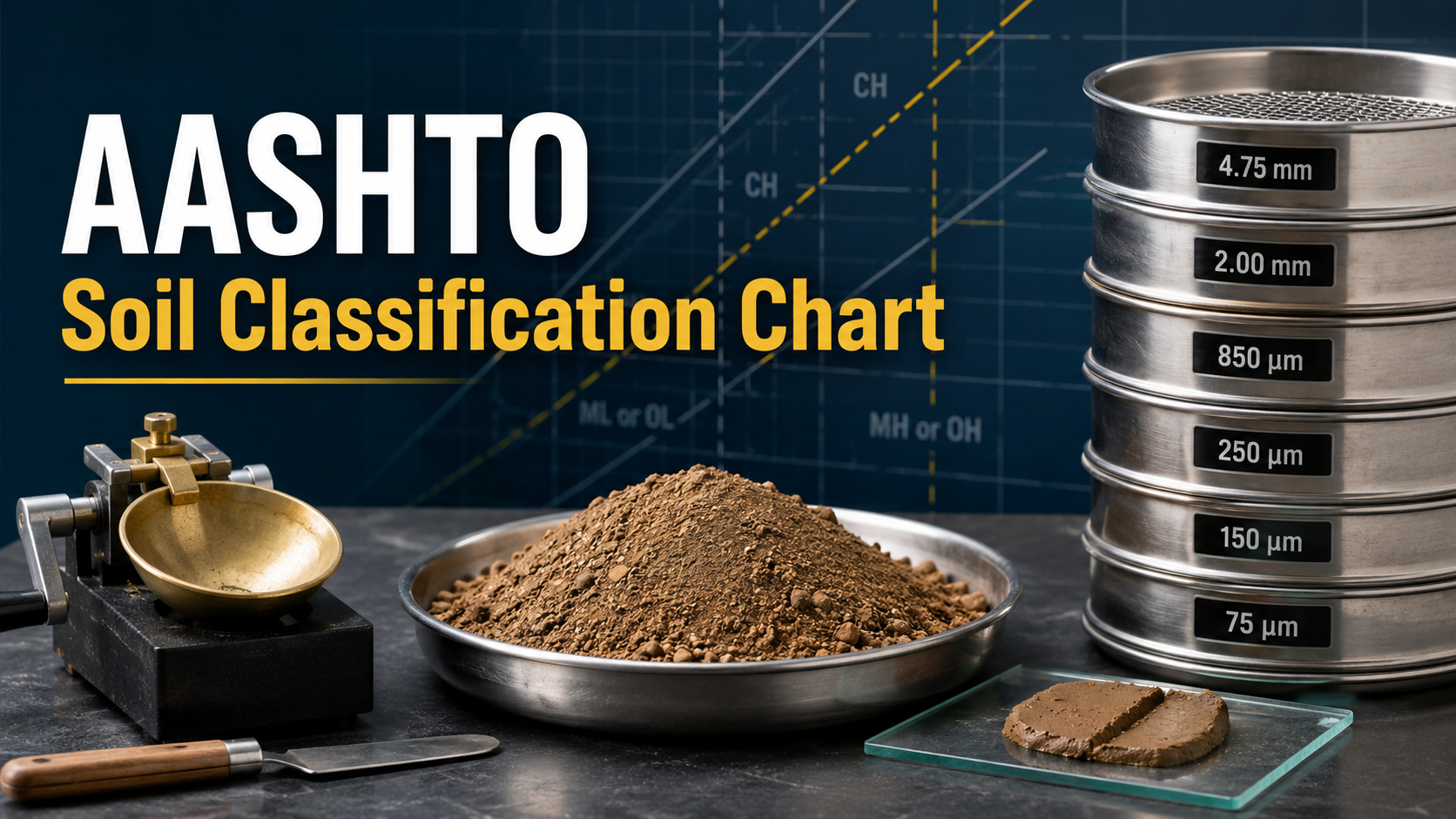 AASHTO Soil Classification Chart & Group Index Tool